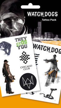 Τατουάζ  Watch Dogs - Chicago