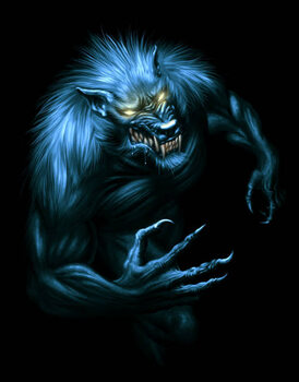 Adesivo murale Werewolf