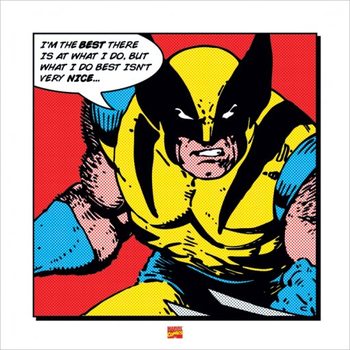 Art Print Wolverine - I'm The Best