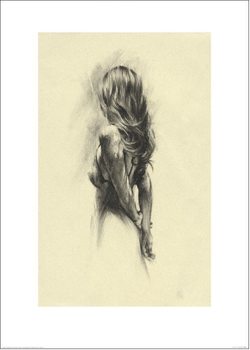 Woman - Back Художествено Изкуство
