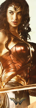 Αφίσα πόρτας  Wonder Woman - Sword