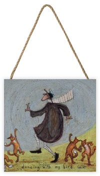 Obraz na dřevě Sam Toft - Dancing With My Bird