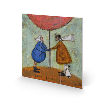 Obraz na dřevě Sam Toft - Love, Love, Love