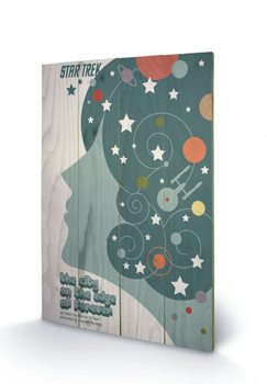 Obraz na dřevě STAR TREK - city on the edge