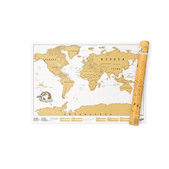 Mapy zdrapki World
