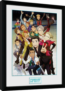 Poster enmarcado Yuri On Ice - Characters