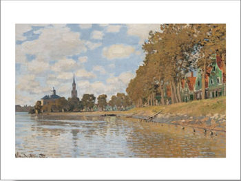 Zaandam, Holland, 1871 Festmény reprodukció