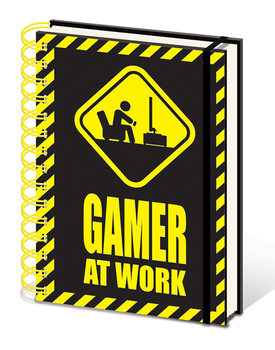 Zápisník Gamer At Work