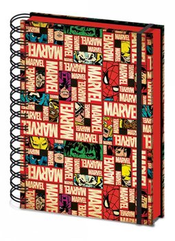 Zápisník Marvel - Block Logo A5