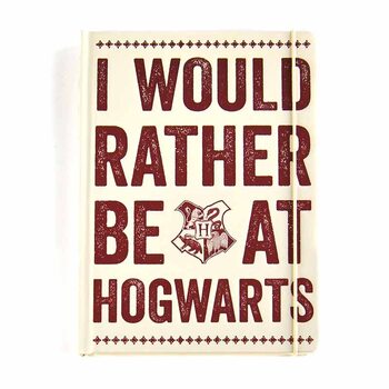 Zápisník Harry Potter - Hogwarts Slogan