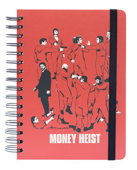 Zápisník Money Heist (La Casa De Papel)