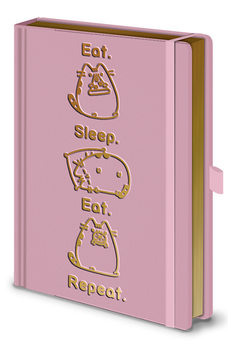 Zápisník Pusheen - Eat. Sleep. Eat. Repeat.