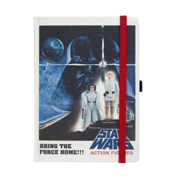 Zápisník Star Wars - Action Figures