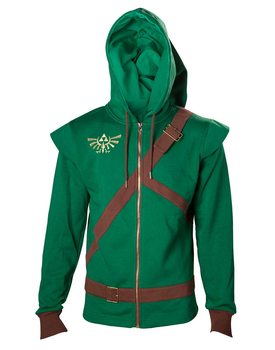 Hoodie  Zelda - Link Cosplay with Hylian Shield