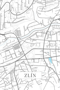 Obraz na plátně Zlin white