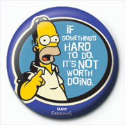 THE SIMPSONS - homer hard to do - Značka na Europosteri.hr