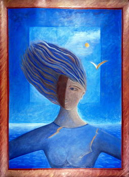 Obraz na plátně Zoe de la Mer, 1993