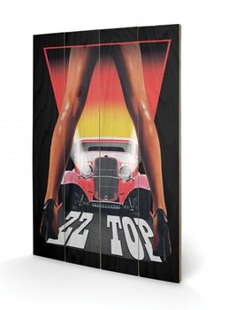 Bild auf Holz ZZ Top - Legs