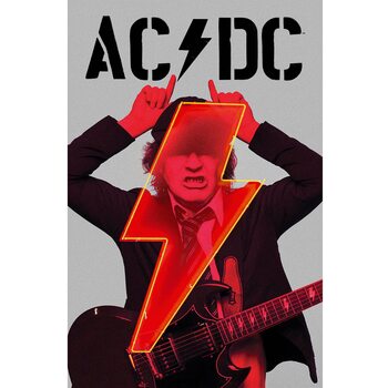 Αφίσες για υφάσματα AC/DC - PWR-UP
