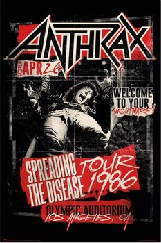 Αφίσα Anthrax - Spreading the Disease