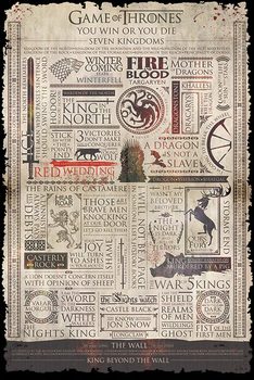 Αφίσα Game of Thrones - Infographic