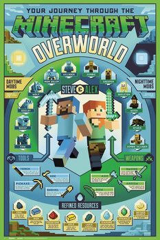 Αφίσα Minecraft - Overworld Biome