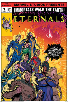 Αφίσα The Eternals - Immortals Walk the Earth