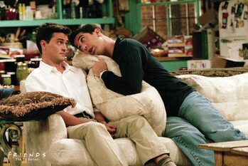 Εκτύπωση καμβά Friends - Chandler and Ross