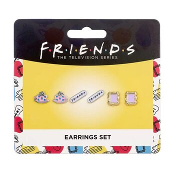 Ρούχα Σκουλαρίκια Friends - Frame Coffee Cup Logo