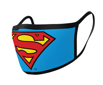 Одяг Захисні маски Superman - Logo (2 pack)