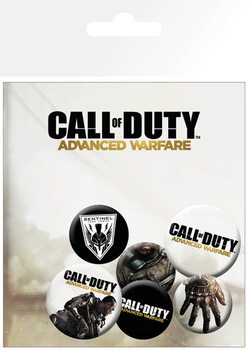 Значка комплект 4 броя Call of Duty Advanced Warfare - Mix
