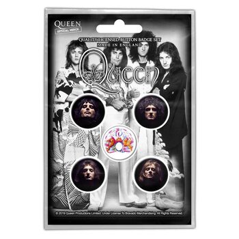 Значка комплект 4 броя Queen - Faces