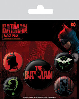 Значка комплект 4 броя The Batman