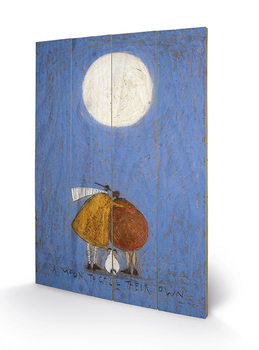Изкуство от дърво Sam Toft - A Moon To Call Their Own