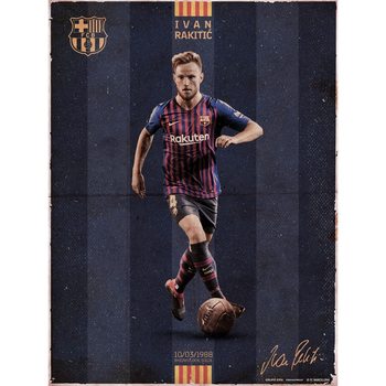 FC Barcelona - Rakitic Vintage Картина