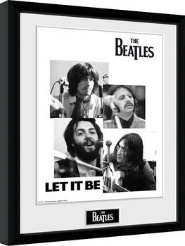 Плакат у рамці The Beatles - Let It Be
