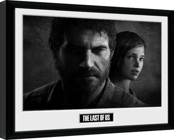 Плакат у рамці The Last Of Us - Black and White