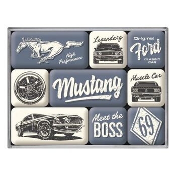 Магнити Ford - Mustang - 1969 - The Boss
