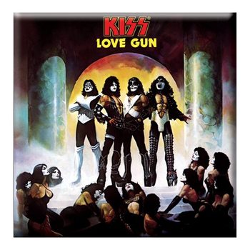 Магнити Kiss - Love Gun Album Cover