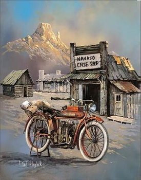 BLAYLOCK - apache high speed Металевий знак