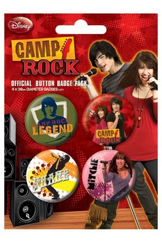 CAMP ROCK 1 Набір значків