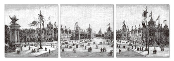 Gray Square Навісна картина