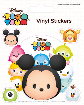 Disney Tsum Tsum - Faces Наклейка