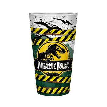 Стъкло Jurassic Park - Danger High Voltage