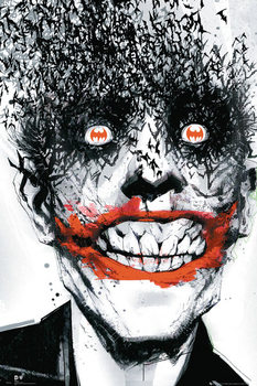 BATMAN Comic - Joker Bats Плакат
