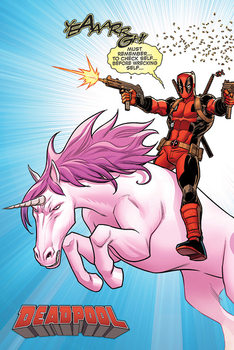 Deadpool - Unicorn Плакат