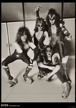 Kiss - Amsterdam 1976 Плакат