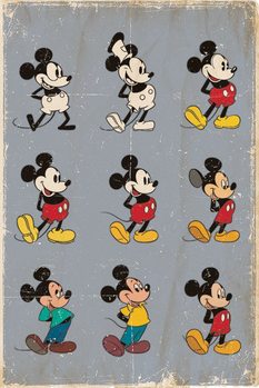 MICKEY MOUSE - evolution Плакат