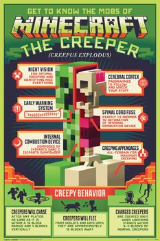 Minecraft - Creepy Behaviour Плакат