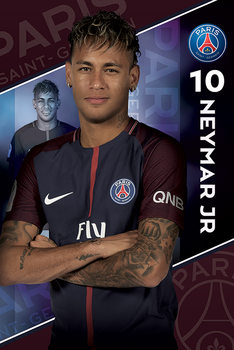 PSG - Neymar 17/18 Плакат